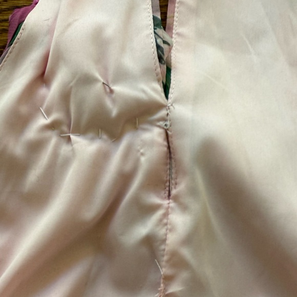 PETAL + PUP Floral Maxi Dress Coquette Ruffle Fairy Ethereal Halter 3D Pink XS‎ - Picture 8 of 8